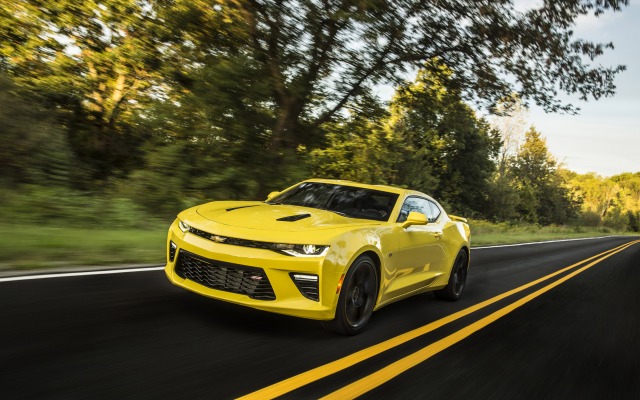 Chevrolet Camaro SS Coupe 2016. Desktop wallpaper