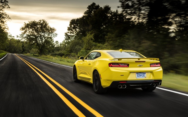 Chevrolet Camaro SS Coupe 2016. Desktop wallpaper