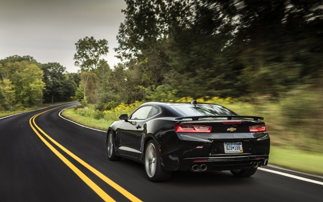 Chevrolet Camaro SS Coupe 2016. Desktop wallpaper