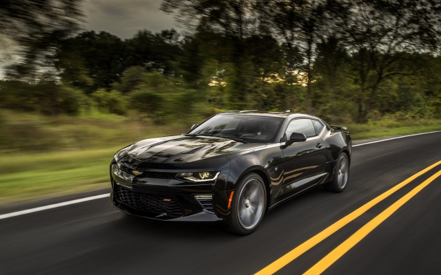 Chevrolet Camaro SS Coupe 2016. Desktop wallpaper