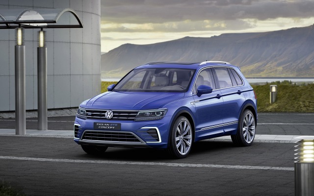 Volkswagen Tiguan GTE Concept 2015. Desktop wallpaper