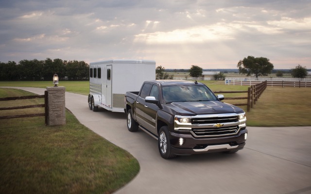 Chevrolet Silverado 1500 2016. Desktop wallpaper