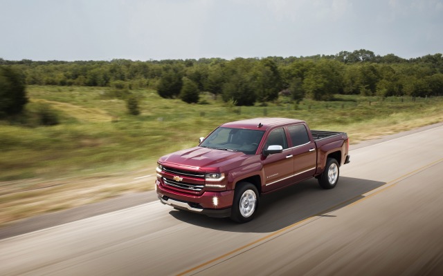 Chevrolet Silverado 1500 2016. Desktop wallpaper