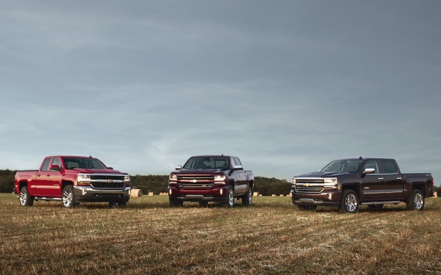 Chevrolet Silverado 1500 2016. Desktop wallpaper