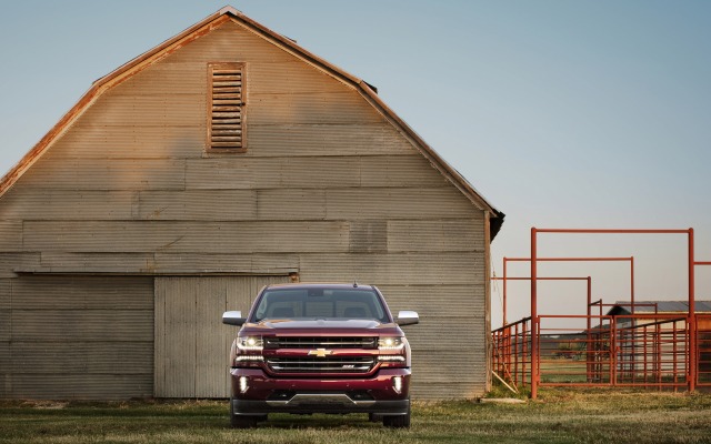 Chevrolet Silverado 1500 2016. Desktop wallpaper