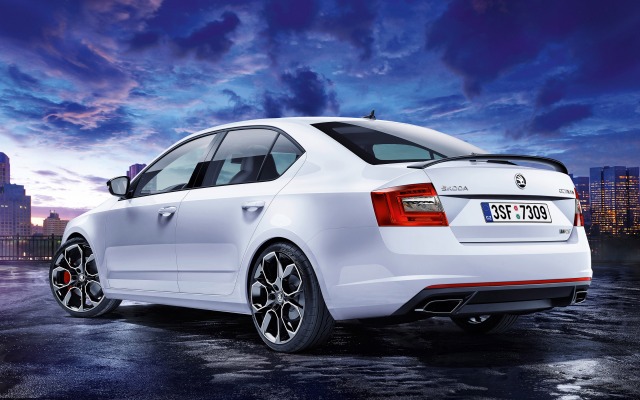 Skoda Octavia RS 230 2016. Desktop wallpaper