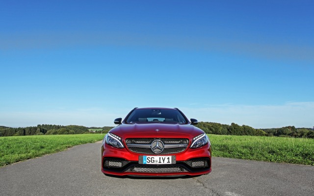 Mercedes-AMG C 63 S Wimmer RST 2015. Desktop wallpaper