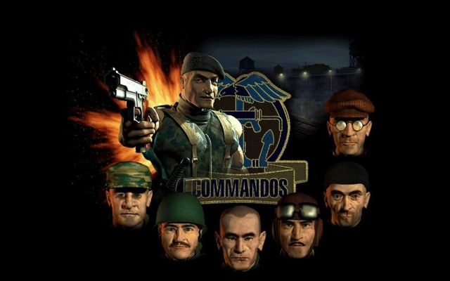 Commandos. Desktop wallpaper