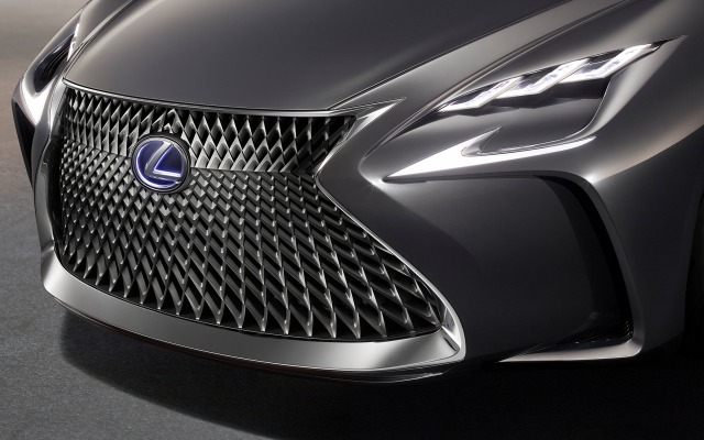 Lexus LF-FC Concept 2015. Desktop wallpaper