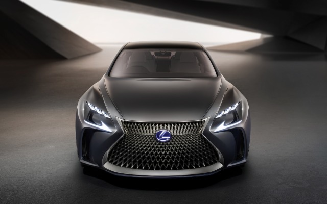 Lexus LF-FC Concept 2015. Desktop wallpaper