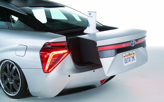 Toyota Mirai Back to the Future Concept 2015. Desktop wallpaper