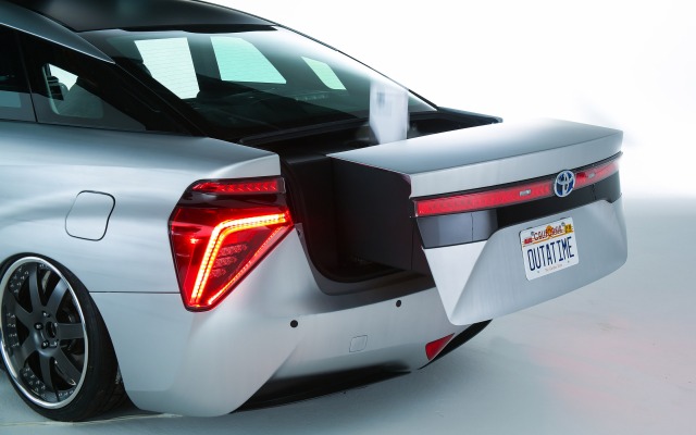 Toyota Mirai Back to the Future Concept 2015. Desktop wallpaper