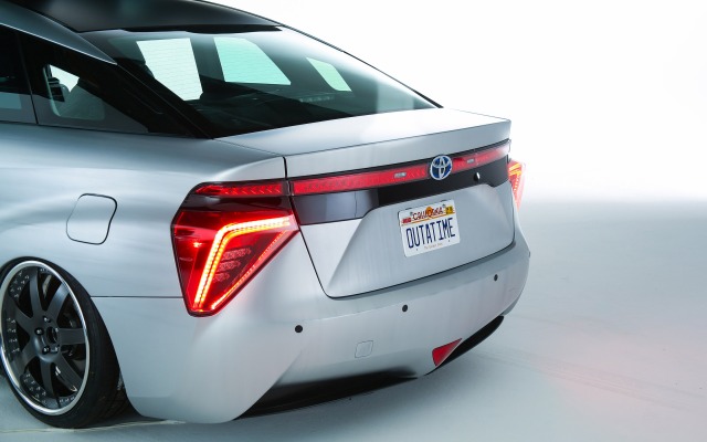 Toyota Mirai Back to the Future Concept 2015. Desktop wallpaper