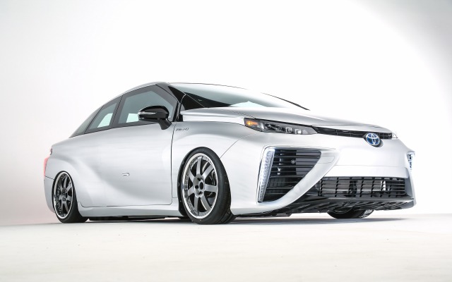 Toyota Mirai Back to the Future Concept 2015. Desktop wallpaper