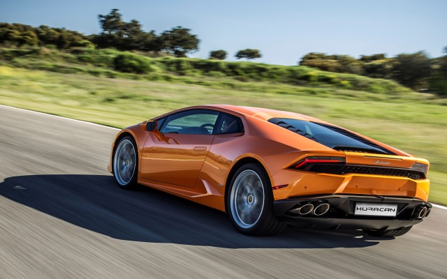 Lamborghini Huracán LP 610-4 2016. Desktop wallpaper