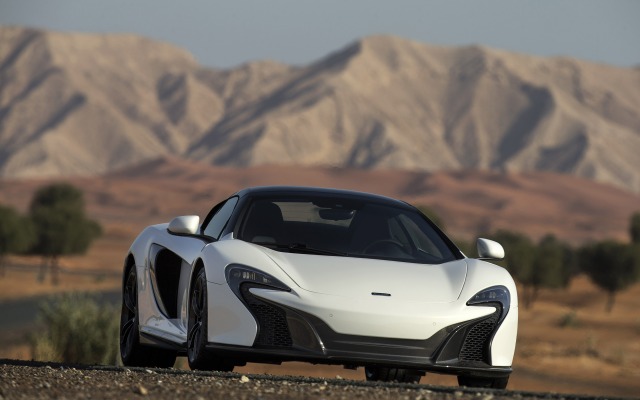 McLaren 650S Spider MSO Al Sahara 79 2015. Desktop wallpaper