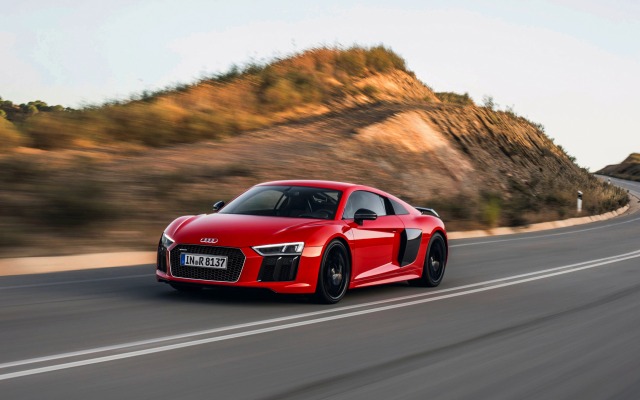 Audi R8 2017. Desktop wallpaper