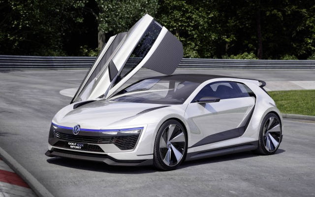 Volkswagen Golf GTE Sport Concept 2015. Desktop wallpaper