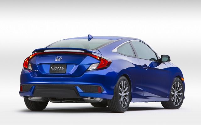 Honda Civic Coupe 2016. Desktop wallpaper