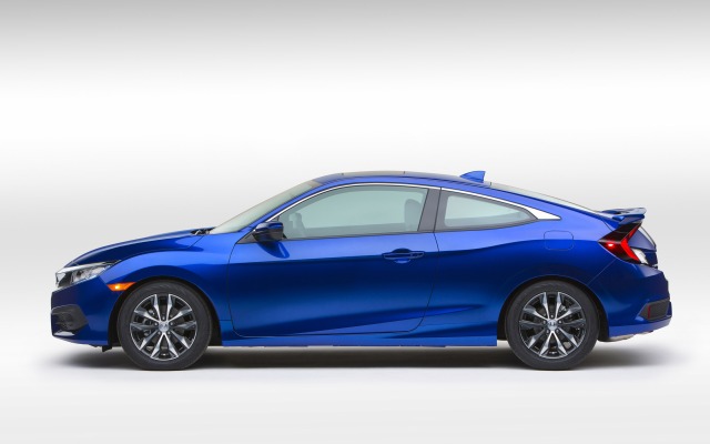 Honda Civic Coupe 2016. Desktop wallpaper