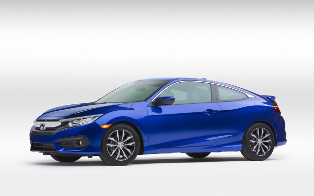 Honda Civic Coupe 2016. Desktop wallpaper