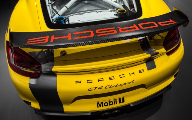 Porsche Cayman GT4 Clubsport 2015. Desktop wallpaper