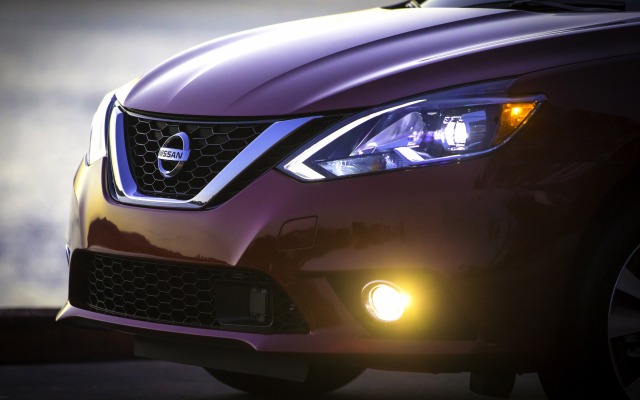 Nissan Sentra 2016. Desktop wallpaper