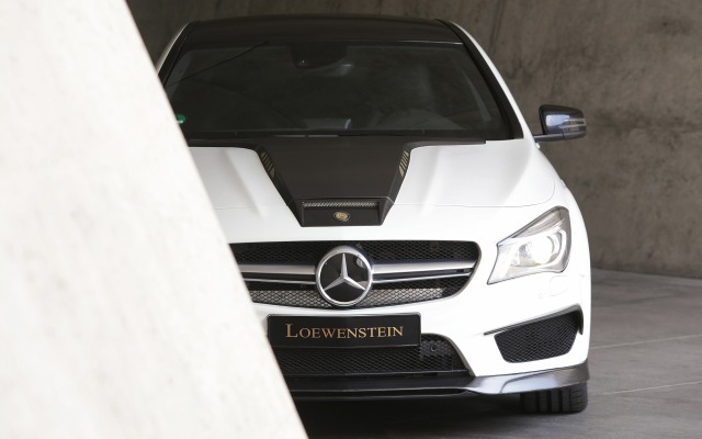 Mercedes-Benz CLA 45 AMG Loewenstein 2015. Desktop wallpaper