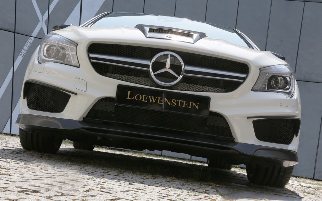 Mercedes-Benz CLA 45 AMG Loewenstein 2015. Desktop wallpaper