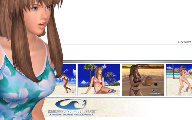 Dead or Alive: Xtreme Beach Volleyball. Desktop wallpaper