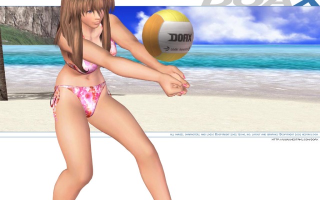 Dead or Alive: Xtreme Beach Volleyball. Desktop wallpaper