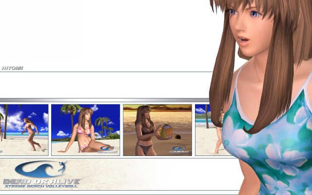 Dead or Alive: Xtreme Beach Volleyball. Desktop wallpaper
