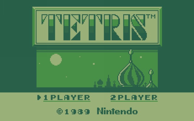 Tetris. Desktop wallpaper