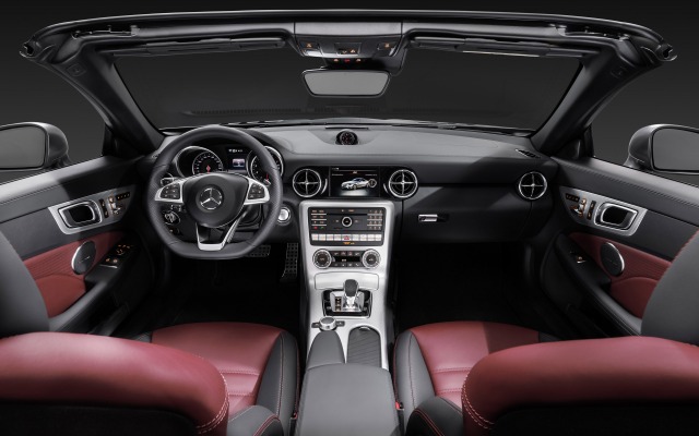 Mercedes-Benz SLC 300 2015. Desktop wallpaper