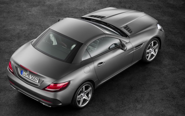 Mercedes-Benz SLC 300 2015. Desktop wallpaper