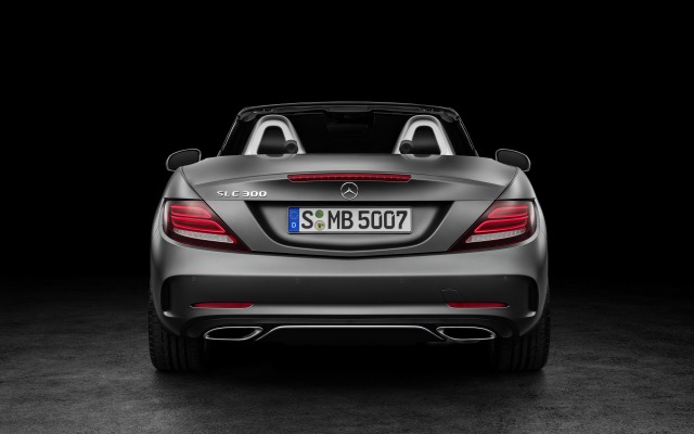 Mercedes-Benz SLC 300 2015. Desktop wallpaper