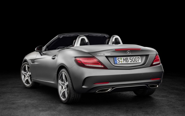 Mercedes-Benz SLC 300 2015. Desktop wallpaper