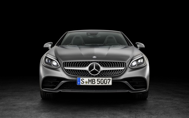 Mercedes-Benz SLC 300 2015. Desktop wallpaper