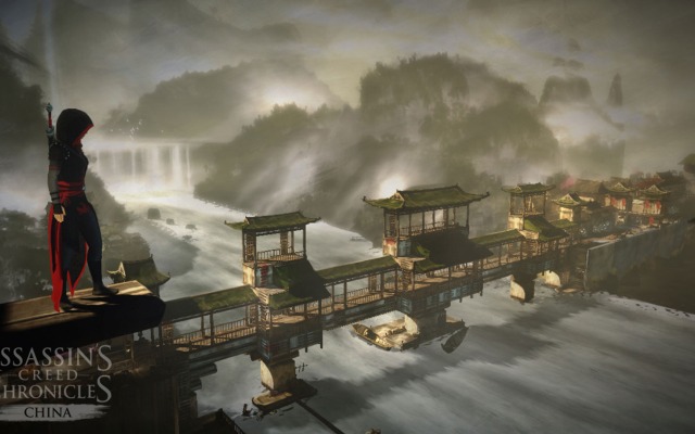 Assassin's Creed Chronicles: China. Desktop wallpaper
