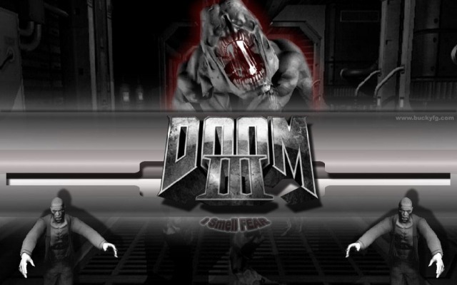 Doom 3. Desktop wallpaper