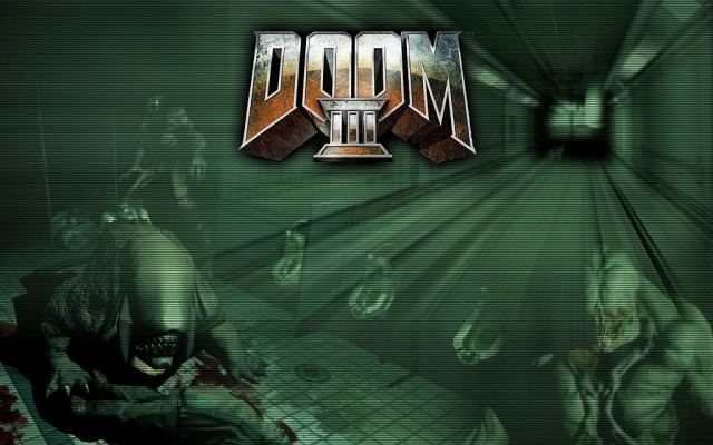 Doom 3. Desktop wallpaper