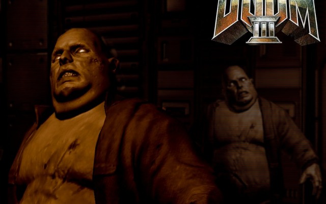 Doom 3. Desktop wallpaper