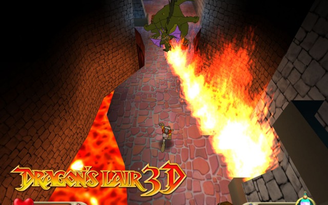 Dragon's Lair 3D. Desktop wallpaper