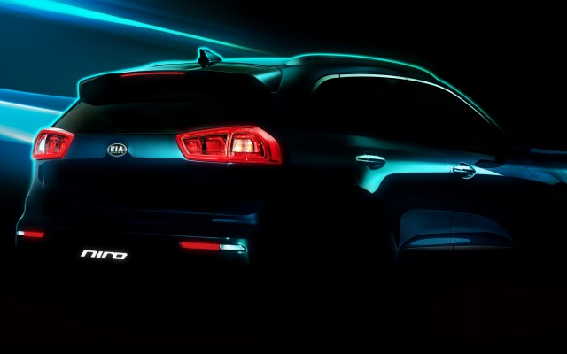 Kia Niro HUV 2016. Desktop wallpaper