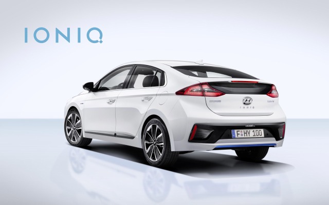 Hyundai IONIQ 2016. Desktop wallpaper