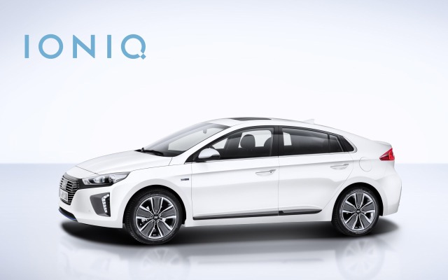 Hyundai IONIQ 2016. Desktop wallpaper