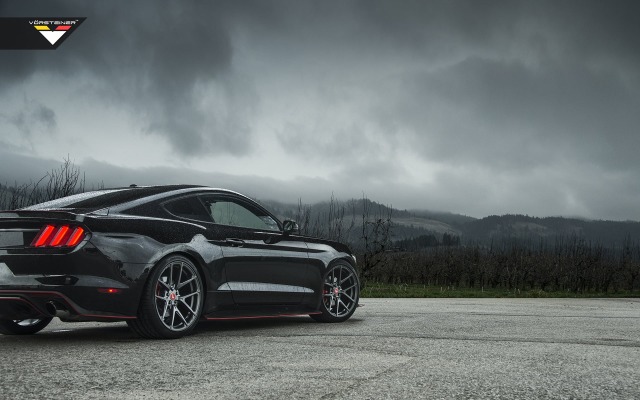 Ford Mustang 5.0 GT Vorsteiner 2015. Desktop wallpaper