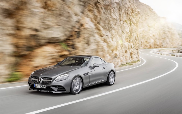 Mercedes-Benz SLC 300 AMG 2016. Desktop wallpaper