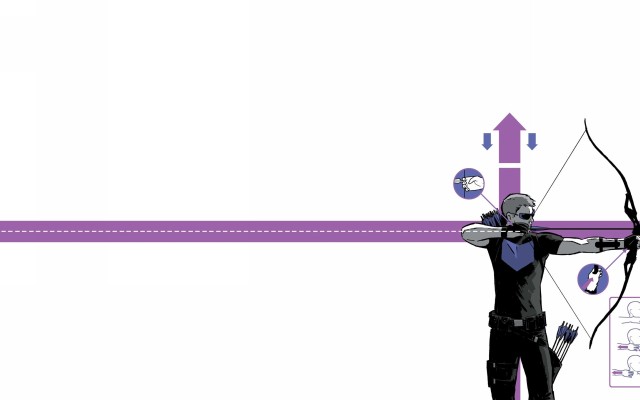 Hawkeye. Desktop wallpaper