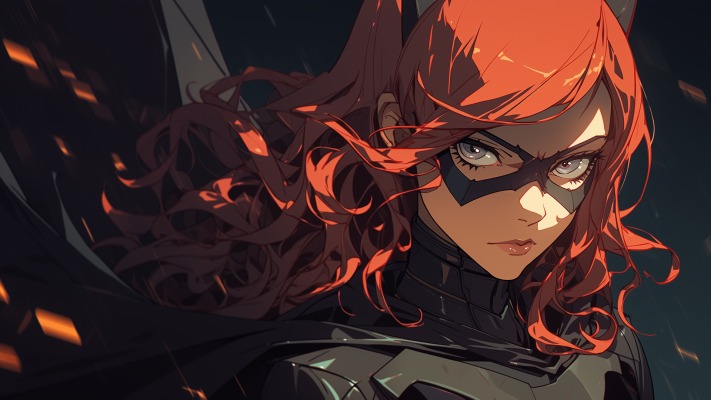 Batgirl. Desktop wallpaper